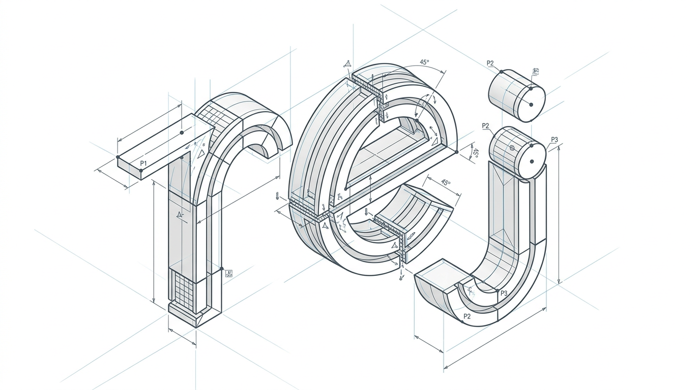 rej — isometric CAD drawing